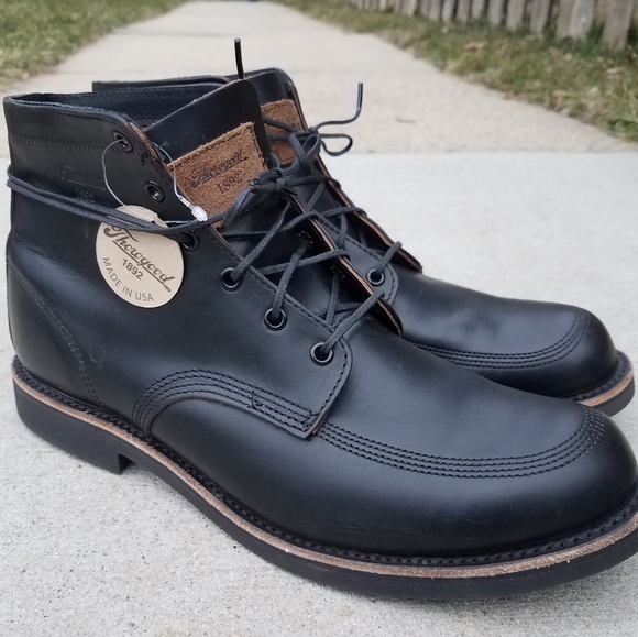 Thorogood Horween USA Goodyear Welt Boot sz 12 - Picture 2 of 8